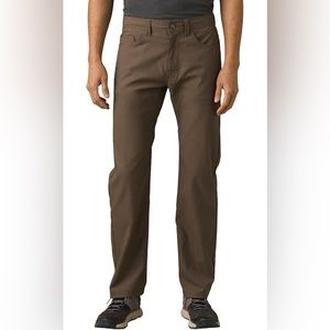 Prana Men’s Brion Slim Fit Brown Pants 34W x 34L. Great condition.